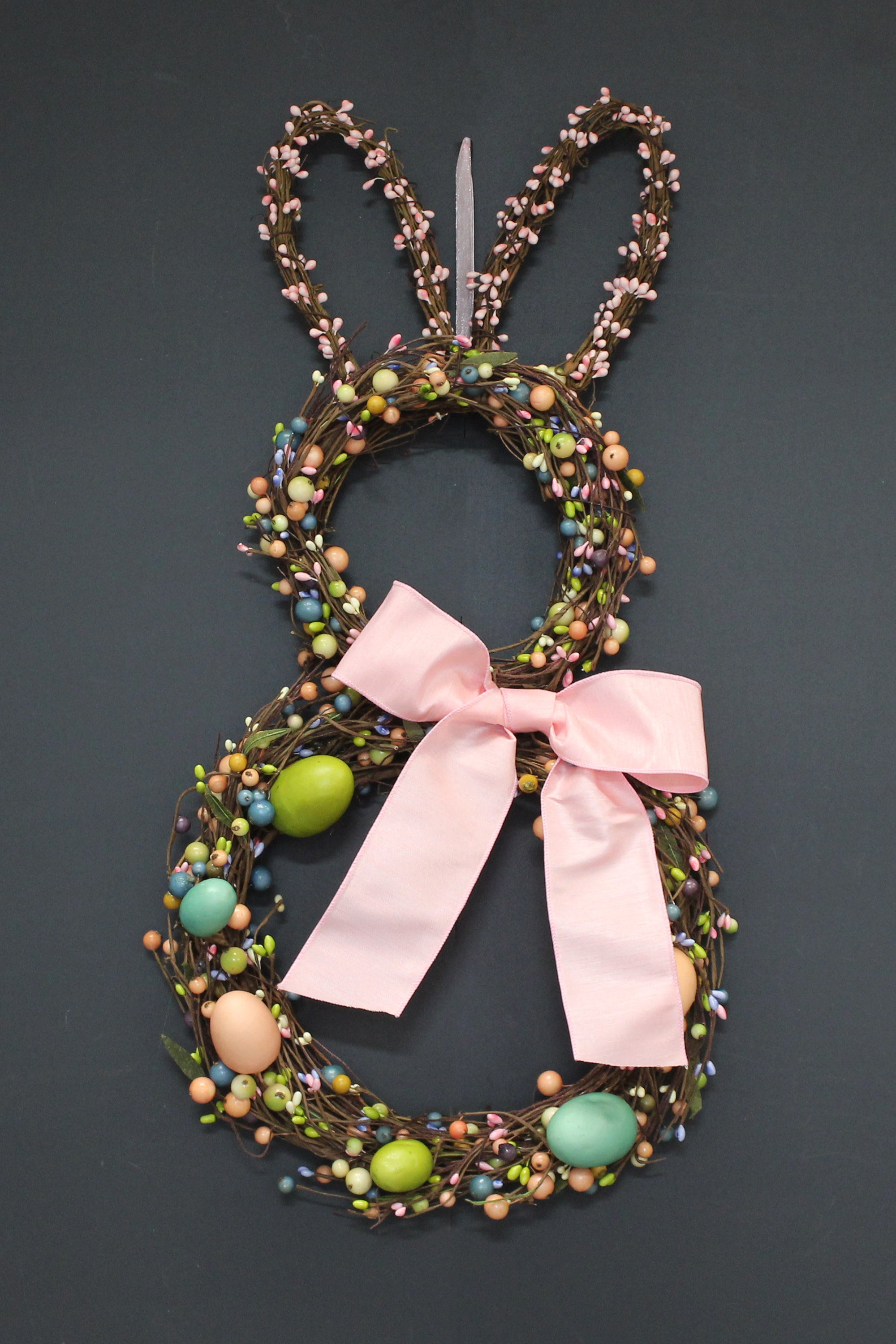 Easter Egg Bunny Wreath
