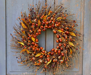 Fall Acorn Wreath