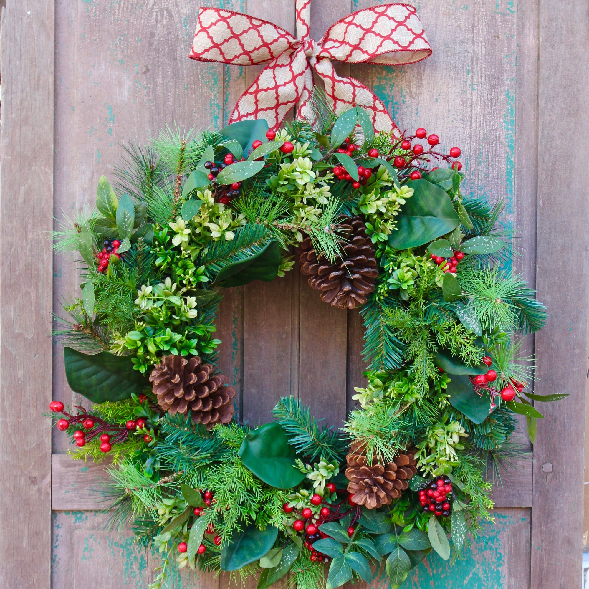 Evergreen Christmas Wreath