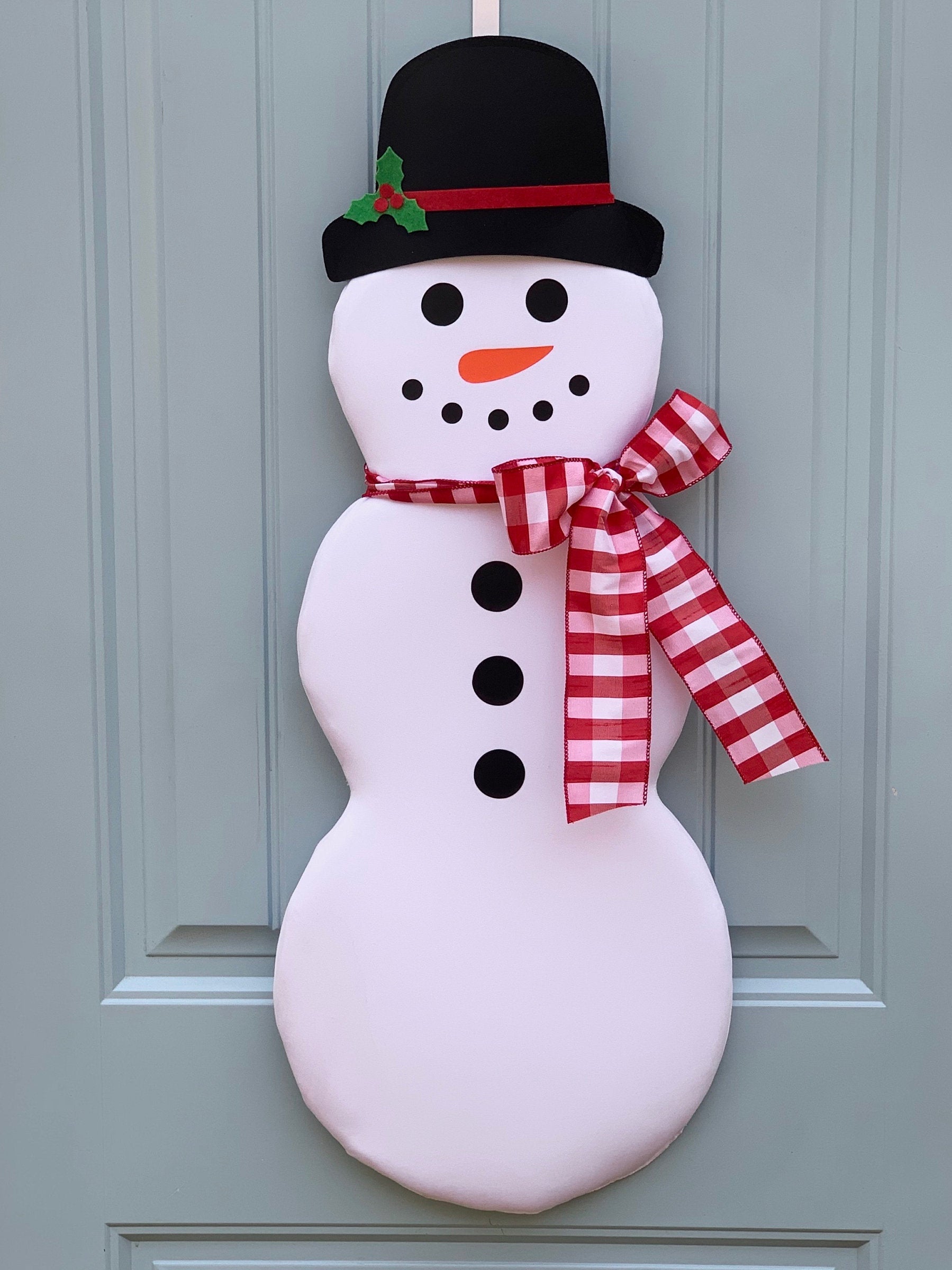Snowman Door Hanger