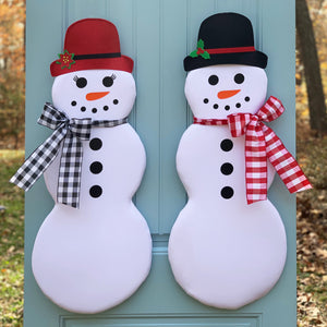 Snowman Door Hanger