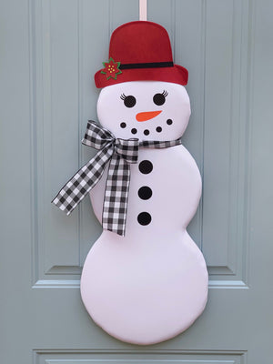 Snowman Door Hanger