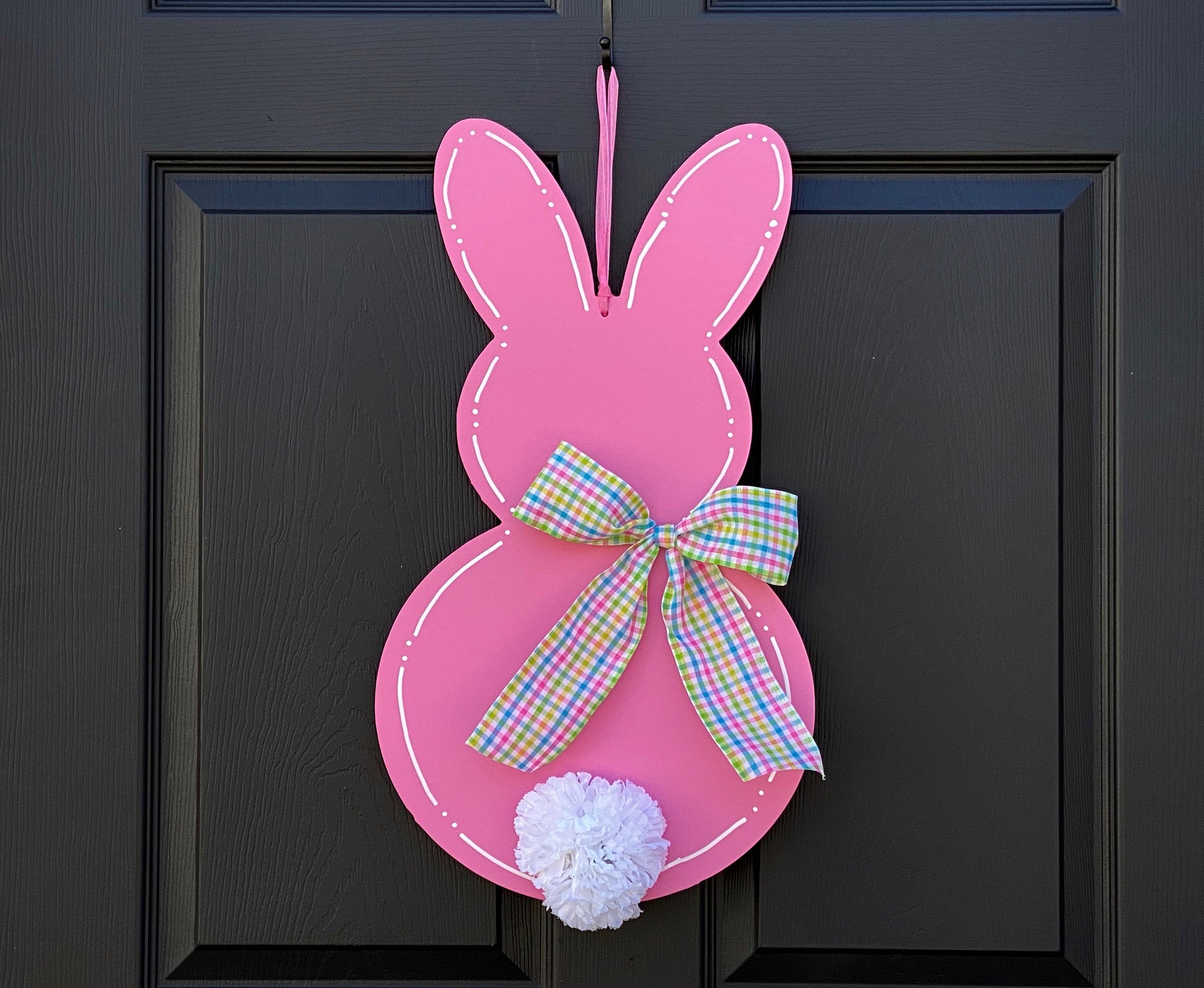 Pastel Bunny Door Hanger