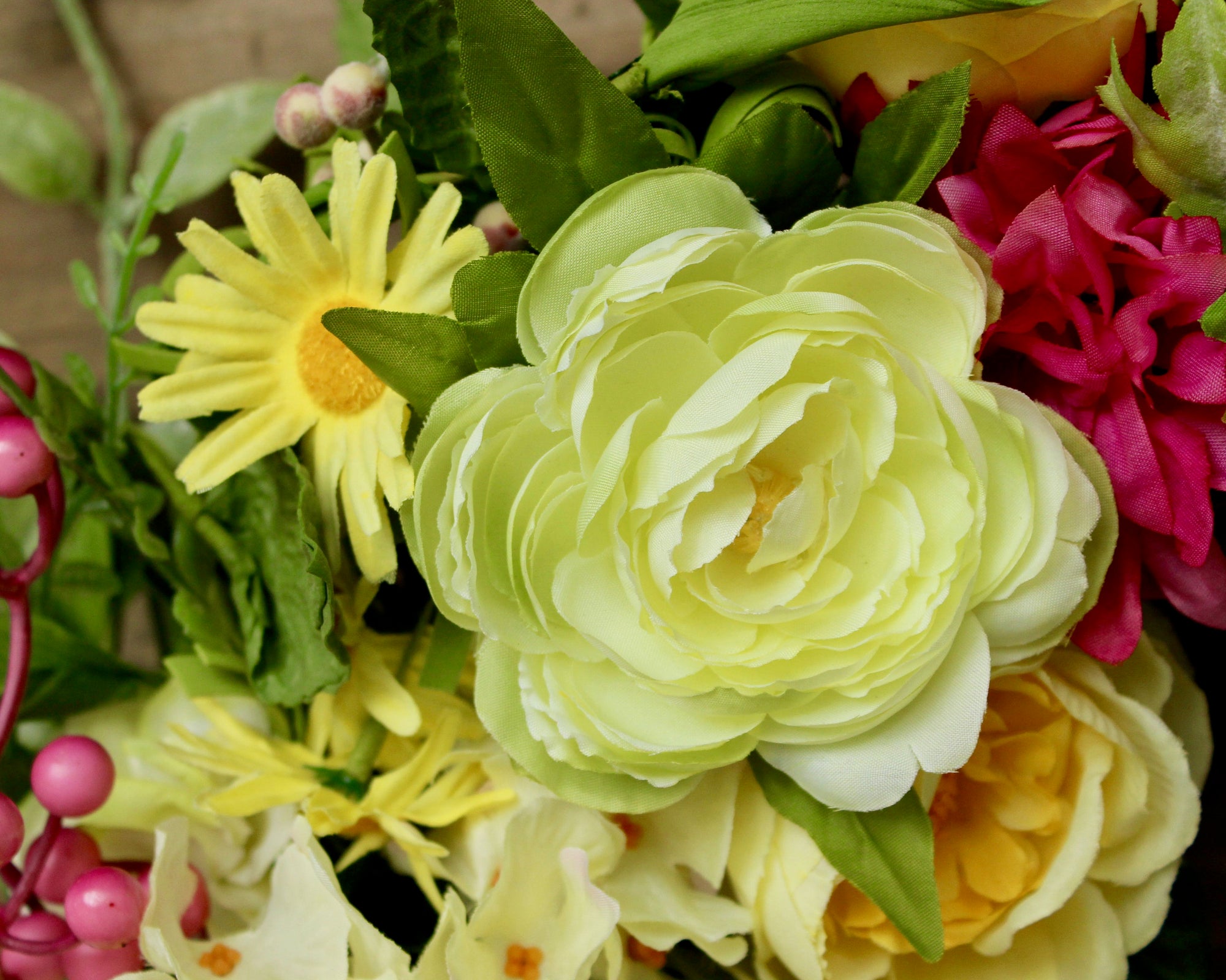 Floral Garden Wreath