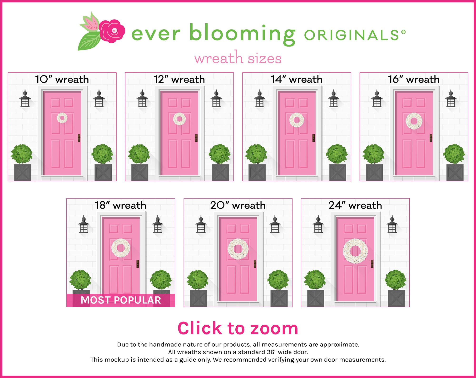 Christmas Wreath - Red Cream Wreath - Holiday Berry Wreath - Winter Door Decor