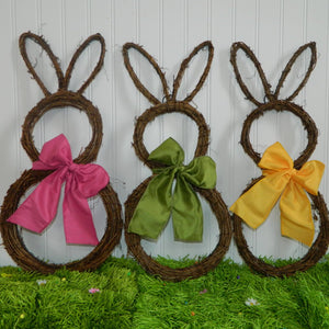 Grapevine Easter Bunny Wreath